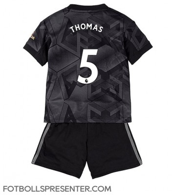 Arsenal Thomas Partey #5 Bortatröja Barn 2022-23 Kortärmad (+ korta byxor)
